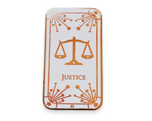 Load image into Gallery viewer, Tarot Justice Pin