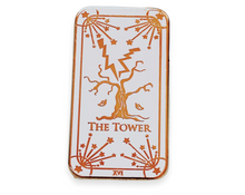 Load image into Gallery viewer, Tarot The Tower Pin