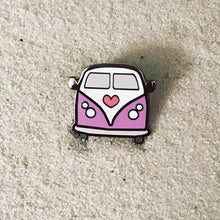 Load image into Gallery viewer, Purple Camper Love Pin