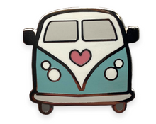 Load image into Gallery viewer, Mint Camper Love Pin