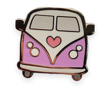 Load image into Gallery viewer, Purple Camper Love Pin