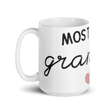 Load image into Gallery viewer, Most Loved Grandma White glossy mug
