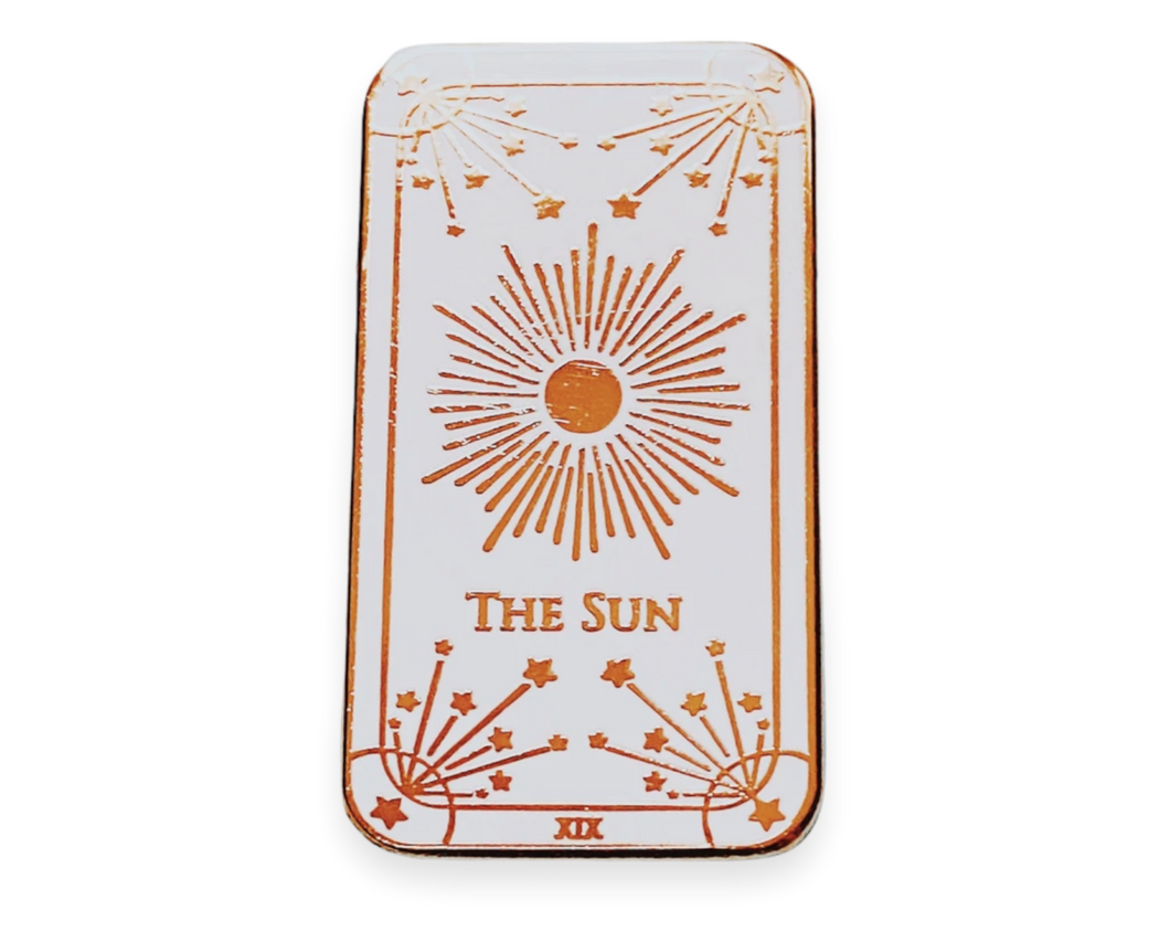 Tarot The Sun Pin