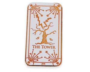 Tarot The Tower Pin