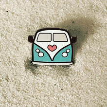 Load image into Gallery viewer, Mint Camper Love Pin
