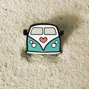 Mint Camper Love Pin