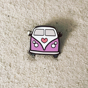 Purple Camper Love Pin