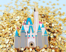 Load image into Gallery viewer, Kawaii Fairytale Cinderella Castle Pin
