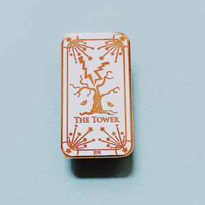 Tarot The Tower Pin