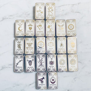 Major Arcana Tarot Card Full Collection (22 Pins)