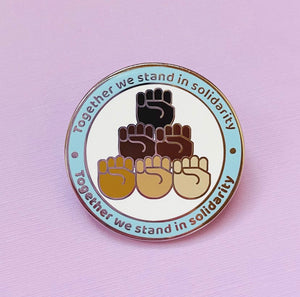 Together We Stand Pin