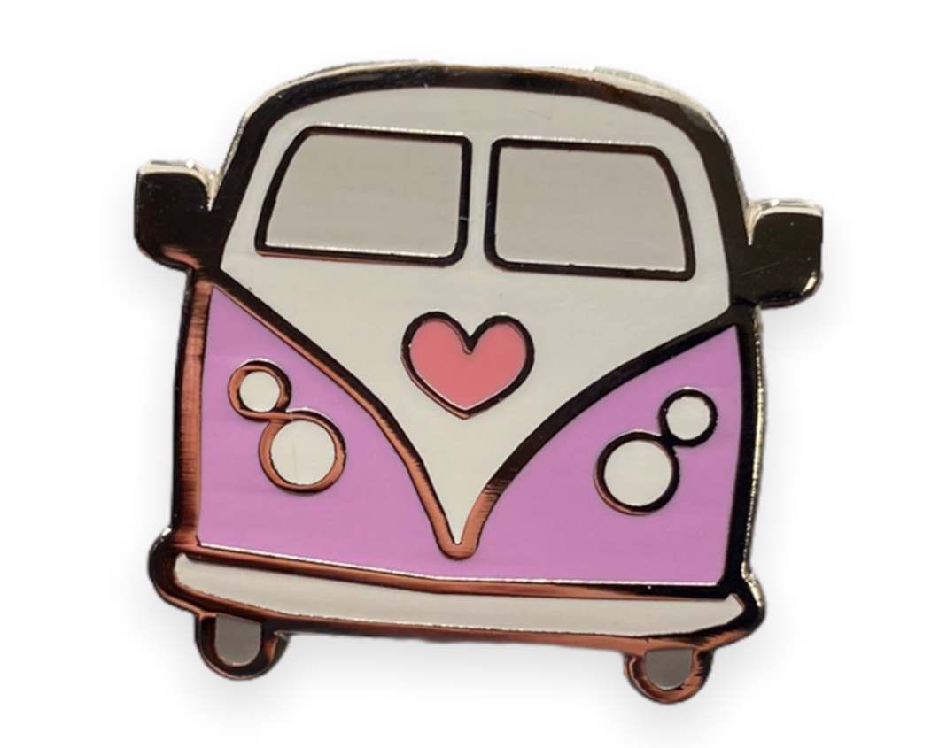 Purple Camper Love Pin